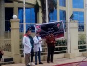 بالصور.. الأهلى ينظم حملة للتبرع بالدم لصالح مركز أورام المنصورة