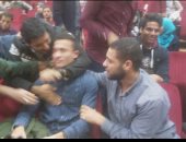 صور وفيديو .. فرحة الفوز لرئيس اتحاد جامعة المنوفية