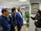 صور .. سيف زاهر يزور مقر "اليوم السابع"