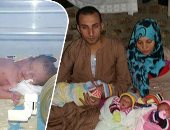 صور.. سيدة تضع 6 توائم بسوهاج 5 ذكور وأنثى.. والدهم: "بشترى علبة اللبن بـ 137 جنيه".. واقترضت 53 ألف جنيه لإيداعهم فى الحضانات فى مستشفى خاص.. الصحة: سنوفر اللبن للأطفال.. والتضامن تصرف مساعدة مالية