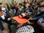 إصابة شاب فلسطينى برصاص قوات الاحتلال الإسرائيلى جنوب نابلس