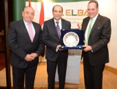 "المصرية اللبنانية" لرجال الأعمال تكرم جهود السفير اللبنانى أنطوان عزام