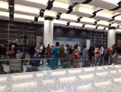 صور.. توقف حركة النقل الجوى فى مطار السنغال الجديد
