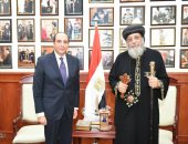 صور.. البابا تواضروس يستقبل سفير لبنان قبل مغادرته وانتهاء عمله فى مصر