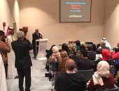 صور.. زاهى حواس يتحدث عن عظمة بناة الأهرامات فى العيد الوطنى بالبحرين