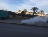 اضبط مخالفة.. تصاعد أدخنة من بلاعات الصرف الصحى بالمحلة "فيديو وصور"