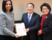 القومى للمرأة يوقع بروتوكولا مع السفير الصينى لتطوير التعليم الفنى بالأسمرات