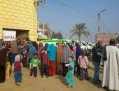 مستقبل وطن ينظم قافلة طبية لمواطنى قرية "كوم أبو خلاد" ببنى سويف 