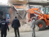  حملة مكبرة لإزلة الإشغالات في الطرق العامة بالغربية