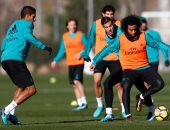 صور.. أول مران لريال مدريد استعدادا للكلاسيكو بدون رونالدو وبنزيما
