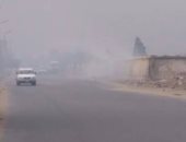 صور.. أهالى المحلة يطالبون بإزالة مقلب قمامة بجوار الميناء البرى