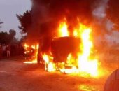 السيطرة على حريق سيارة فنطاس بكوم حمادة بالبحبرة 