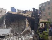 إزالة التعديات على أراضى أملاك الدولة غرب الإسكندرية