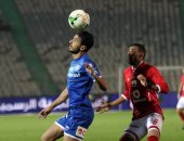 فيديو وصور.. إصابة "نجيب" أمام سموحة.. وهانى البديل