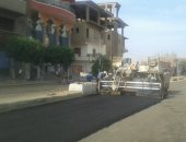 خطة لرصف شوارع حي أول المحلة ورد الشيء لأصله فى محافظة الغربية