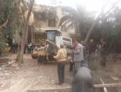 حملة مكبرة لإزالة التعديات على الأراضى بالحامول فى كفر الشيخ