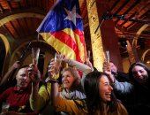 صور.. احتفالات بكتالونيا بعد فوز الانفصاليين بالأغلبية فى برلمان الإقليم