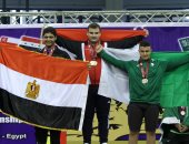 فراعنة الأثقال يسيطرون على ميداليات وزن 94 فى البطولة العربية