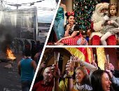 صور.. العالم هذا الصباح.. العالم يواصل الاحتفال بالكريسماس وسط إجراءات أمنية مشددة.. احتفالات بكتالونيا بعد فوز الانفصاليين بالأغلبية فى برلمان الإقليم.. أعمال عنف بهندوراس احتجاجا على فوز أورلاندو بولاية جديدة