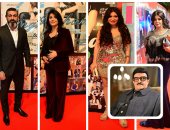 نجوم الفن والإعلام على السجادة الحمراء لحفل دير جيست