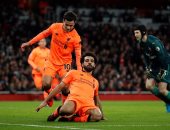 شاهد.. أرسنال ضحية صلاح المفضلة فى الدورى الإنجليزى