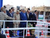 الرئيس السيسي: هنعمل مخطط عمرانى بتكلفة 100 مليار جنيه.. وسنعمر بئر العبد (صور)