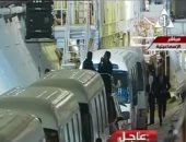 الرئيس السيسى يتفقد أنفاق قناة السويس بعد انتهاء أعمال الحفر والتبطين