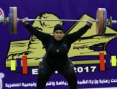 شيماء خلف تتوج بثلاث ذهبيات فى البطولة العربية لرفع الأثقال 