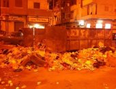 شكوى من تراكم القمامة بشارع زين العابدين فى محافظة الإسكندرية