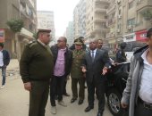 مدير أمن الغربية يتفقد خدمات تأمين الكنائس بطنطا