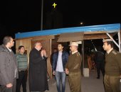 مدير أمن دمياط يتفقد تأمين الكنائس قبل عيد الميلاد المجيد