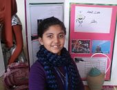 صور.. طالبة بالصف السادس الابتدائى تبتكر مشروعا لتنقية مياه الشرب بالشرقية