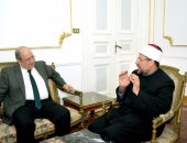 وزير الأوقاف يستقبل رئيس مجلس الدولة والأمين العام للمجلس.. صور