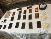 ضبط 36 قضية مخدرات وسلاح نارى فى حملة أمنية بالجيزة