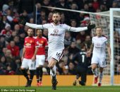 بيرنلى يصدم مانشستر يونايتد بثنائية دون رد فى الشوط الأول 