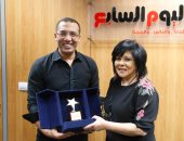 فيديو وصور.. "اليوم السابع" يكرم صاحبة السعادة إسعاد يونس