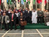 منسقو مشروع سفراء الأزهر يشاركون فى الاحتفال باليوم العالمى للغة العربية