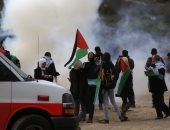 مواجهات بين شبان فلسطينيين والاحتلال فى قرية دير نظام قرب رام الله