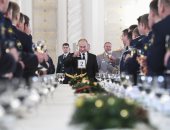 صور.. بوتين يكرم جنودا وضباطا روس شاركوا فى الحرب السورية