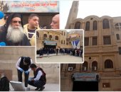 النيابه تناظر جثامين ضحايا حادث كنيسة مارمينا وتستمع للمصابين