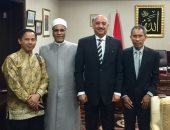 السفير المصري في إندونيسيا يستقبل عميد كلية الدراسات الإسلامية  بالأزهر