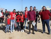 توافد جماهير الأهلى لشراء تذاكر مباراة مونانا الجابونى رغم بيعها إلكترونياً 