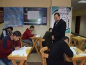 رئيس جامعة المنوفية يتفقد امتحانات الكليات 