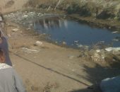 شكوى من تراكم القمامة فى مدخل قرية الحماد ببلطيم