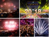 الألعاب النارية تضئ سماء الفلبين والصين وسنغافورة وتايلاند احتفالا بالعام الجديد