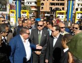 صور.. وزير البترول ومحافظ سوهاج يفتتحان محطة مصر للبترول بطريق أخميم
