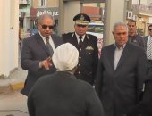 مساعد وزير الداخلية ومدير أمن البحر الأحمر يتفقدان الأمن بالغردقة