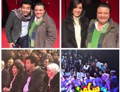 فيديو وصور.. خالد جلال يحتفل بليلة رأس السنة مع جمهور "سلم نفسك"