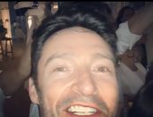 هيو جاكمان يستقبل العام الجديد من سيدنى "فيديو"