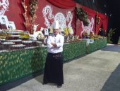 شيف بدرجة فنان.. محمد بيعمل من الطعام تماثيل